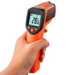 Infrared Thermometer Non-Contact Digital Laser Temperature Thermometer -32℃~380℃ for Cooking Barbecue Automotive and Industrial