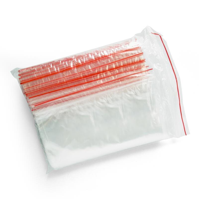 6*10 Pack 1000 Pieces/Pack Large And Small No.1 Self Sealing Bag Food Thickened Waterproof Food Transparent PE Sealing Bag Sealing Bag 5 × 7cm