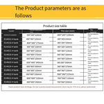 6 Pieces Plastic Turnover Box Logistics Transfer Box Warehouse Workshop Plastic Box Transport Storage Box