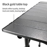 Folding Table And Chair Set Outdoor Courtyard Balcony Outdoor Table Portable Barbecue Advertising Table And Chair Five Piece Set Combination