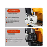 Manual Hydraulic Truck Forklift 2t Carrier Hydraulic Tractor Floor Bull Hand Push Pull Pallet Forklift Lift Loading And Unloading Fork Width 550mm Polyurethane Double Wheel