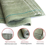 FZ1043 Plastic Woven Bag Snakeskin Express Logistics Moving Packing Gray Thickened 75 * 110 100 Piece