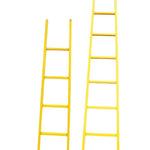 2m Vertical Ladder Engineering Ladder Insulated Single Ladder Square Pipe Ladder Glass Fiber Reinforced Plastic Insulated Ladder