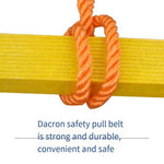 3m FRP Lifting Insulation Ladder Yellow Suitable Electric Power, Construction and Building