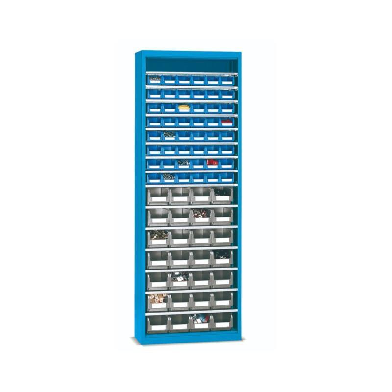 Parts Box Locker Blue High Storage Density Expanded Use of Space