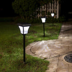 Solar Energy Lamp Outdoor Courtyard Lamp Outdoor Lawn Lamp Garden Villa Ground Waterproof Lawn Lamp Ground Lawn Lamp for Lawn, Patio, Yard, Garden, Pathway, Walkway and Driveway White Light