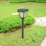 Solar Energy Lamp Outdoor Courtyard Lamp Outdoor Lawn Lamp Garden Villa Ground Waterproof Lawn Lamp Ground Lawn Lamp for Lawn, Patio, Yard, Garden, Pathway, Walkway and Driveway White Light