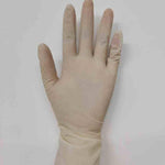 100 Pieces / Box Disposable Latex Waterproof Anti-Oil Gloves Of White Gloves
