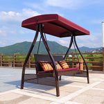Outdoor Swing Chair Rocking Chair Garden Balcony Rattan Hanging Chair Swing Chair