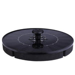 Solar Fountain Color LED Light Floating Lotus Leaf Fountain Power Storage Rockery Fish Pond Decoration Solar Water Pump Diameter 18mm