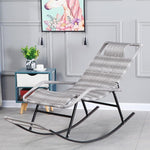 Rocking Chair Recliner Adult Balcony Home Leisure Lazy Rocking Chair Carefree Chair