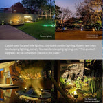 LED Solar Underwater Light Underwater Fish Pond Light Colorful Landscape Light Courtyard Light Colorful Light Waterproof Waterscape Light