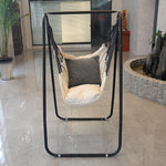 Hanging Basket Rattan Chair Household Swing Support Net Red Hanging Chair Adult Courtyard Coax Baby Hammock Baby Single Cradle Indoor Candy Color