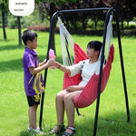 Hanging Basket Rattan Chair Household Swing Support Net Red Hanging Chair Adult Courtyard Coax Baby Hammock Baby Single Cradle Indoor Candy Color