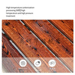 Outdoor Courtyard Solid Wood Rocking Chair Villa Terrace Hanging Chair Anti-corrosion Wooden Swing Double Adult Hanging Chair Hammock Upgrade Luxury