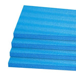 High Density Pearl Cotton Board Blue Width 1 Meters X Long 2 Meters Thick 50mm Foam Board EPE Pearl Cotton Board Hard Courier Express