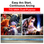 ECVV 250Amp TIG MMA Dual-Purpose 220V Electric Welding Machine IGBT DC Inverter TIG Welding Machine ( Accessories only include Hexagonal Wrench and Quick Plug)