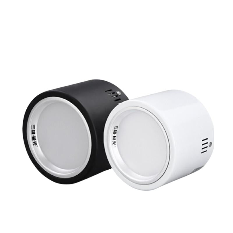 Led Downlight 7w 6000k 4-inch Surface Mounted Black