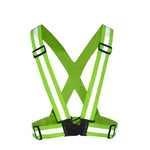 Elastic Reflective Strap Adjustable Night Riding Construction Fluorescent Vest Elastic Safety Vest Body Protection Safety Vests