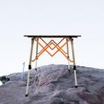 Folding Table Aluminum Alloy Egg Roll Table Super Portable Outdoor Table And Chair Lift Picnic Camping Outdoor Table Courtyard Balcony Leisure Table And Chair