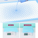 Pet Training Pads Disposable Pee Pad for Dog Puppy Cat Rabbits Pets, Quick Drying No Leaking Super Absorbent 60x60 cm L - 40 Pieces/Pack, Blue