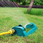 Swing Watering Sprinkler Automatic Sprinkler Garden Sprinkler Lawn Vegetable Field Agricultural Irrigation Sprinkler Gardening Roof Sprinkler + 4 Tap