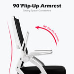 ECVV Office Chair, Ergonomic Desk Chair with Adjustable Height for Conference Room