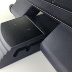 Foot Rest Under Desk Ergonomic Adjustable Height Foot Stool 36 Degree Tilt Angle Adjustment for Home, Office Non-Skid Massage Surface Texture