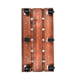 Wooden Tray Universal Wheel Flowerpot Tray Rectangular Roller Flowerpot Mobile Base 60x30cm