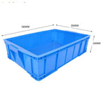 Turnover Box Outer Diameter 585 * 390 * 140mm Industrial Turnover Box Express Logistics Box Plastic Box Can Be Customized Blue