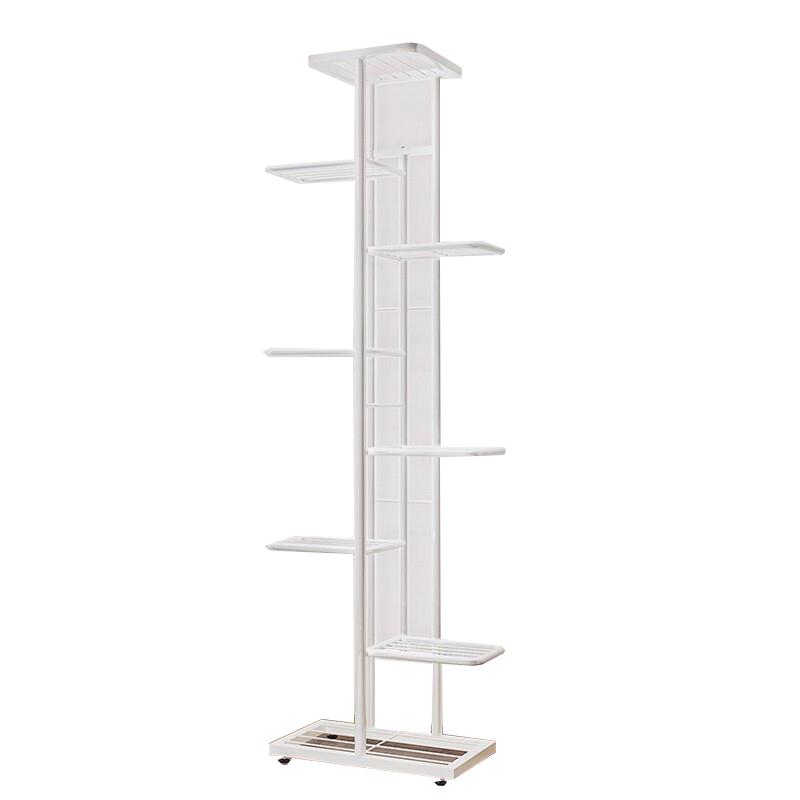 Flower Rack Indoor And Outdoor Balcony Floor Partition Multi-layer Meat Climbing Rattan Rack Modern Simple Living Room Metal Iron Flower Rack Balcony Decoration Rack Flower Pot Rack Bonsai Rack H919