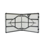 183*76*74cm White Blow Molding Table Folding Table Portable Long Table Stall Table Outdoor Folding Table And Chair