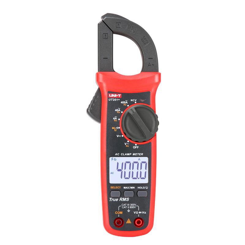 UNI-T Digital Clamp Meter DC AC Current Auto Range True RMS Temperature Capacitance NCV Ohm Tester Multimeter