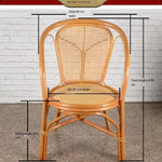 Real Rattan Chair Three Piece Set Balcony Table Chair Living Room Leisure Chair Knitting Modern Simple Tea Table Back Single Teng Chair