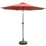 Outdoor Sunshade Outdoor Sunshade Outdoor Terrace Garden Outdoor Umbrella Solar LED Light Stall Umbrella Large Sun Umbrella