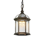 Solar Cell Outdoor Waterproof Chinese Villa Courtyard Lamp Garden Outdoor Balcony Sunshine Room Pavilion Decoration Household Induction LED Lamp