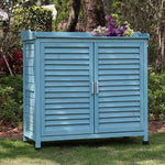 Outdoor Shoe Cabinet Household Storage Cabinet Finishing Multi-layer Balcony Solid Wood Small Log Color Solid Wood Top