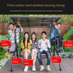 Outdoor Swing Courtyard Hanging Chair Household Rainproof And Sunscreen Terrace Leisure Rattan Garden Rocking Leader Economy: 10000 Swing [stable And Stable]