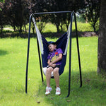 Hanging Basket Rattan Chair Swing Support Net Red Toy Adult Courtyard Coax Baby Hammock Baby Single Cradle Indoor Candy Color [non Main Drawing]