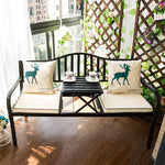 Balcony Table And Chair Three Piece Set Outdoor Chair Iron Art Creative Tea Table Courtyard Lifting Small Combination Outdoor Leisure Simple Tea Athens Black