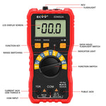 ECVV NCV Auto Ranging Digital Multimeter True RMS 10A Current 600V Voltmeter Multi Tester with Backlit LCD Home Measuring Tools