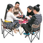 Outdoor Folding Table And Chair Set Outdoor Beach Chair Self Driving Tour Portable Combination Table And Chair Camouflage Five Piece Set