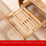 Rocking Chair Adult Armchair Living Room Simple Leisure Chair Household Outdoor Balcony Space Chair Folding Chair Bamboo Lounge Chair For Elderly Lazy