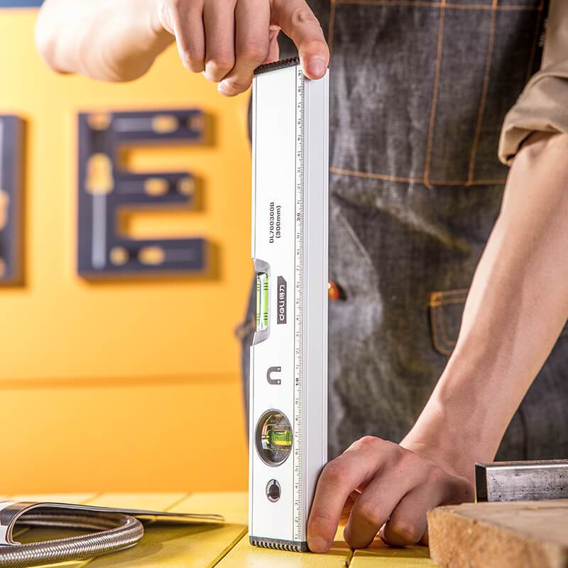 Deli 30 Pieces Aluminum Alloy Level 300mm Level Ruler; ECVV DE – ECVV.DE
